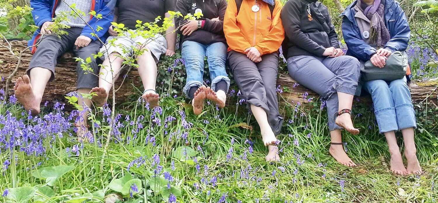 Bare foot, barefoot, natural, primal gait, barefoot hiking